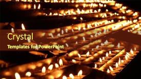  Presentation with lit candles - 