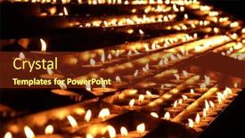  Presentation with lit candles - 