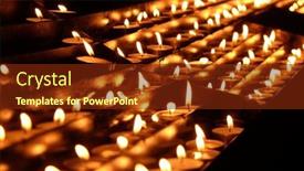  Presentation with lit candles - 