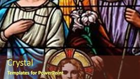  Presentation with virgin mary - Amazing PPT theme having zagreb-croatia-december-28-holy backdrop and a tawny brown colored foreground