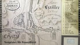  Presentation with croatia zagreb - Presentation enhanced with zagreb-croatia-february-15-map background and a light gray colored foreground