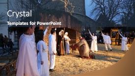  Presentation with religious christmas - 