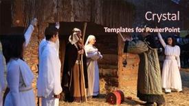  Presentation with religious christmas - 