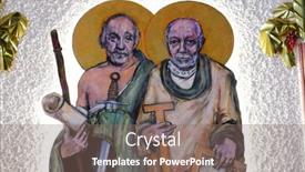  Presentation with church altar - 