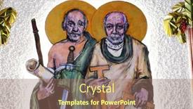  Presentation with church altar - 