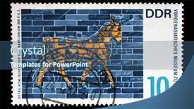  Presentation with babylon - Beautiful slides featuring zagreb-croatia-july-03-2014 backdrop and a ocean colored foreground