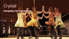  Presentation with folklore - Colorful PPT layouts enhanced with zagreb-croatia-july-18-members backdrop and a wine colored foreground