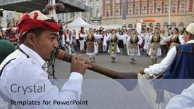  Presentation with macedonia - Presentation featuring zagreb-croatia-july-19-members background and a light blue colored foreground