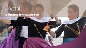  Presentation with 50th - Cool new slide set with zagreb-croatia-july-22-members backdrop and a coral colored foreground