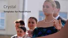  Presentation with folklore - PPT theme featuring zagreb-croatia-july-23-members background and a light gray colored foreground