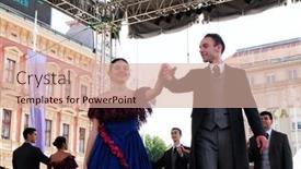  Presentation with folklore - Amazing PPT theme having zagreb-croatia-july-23-members backdrop and a lemonade colored foreground