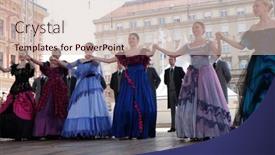  Presentation with 50th - PPT theme having zagreb-croatia-july-23-members background and a soft green colored foreground