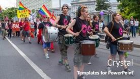  Presentation with drums - 