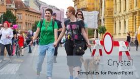  Presentation with rainbow pride - 