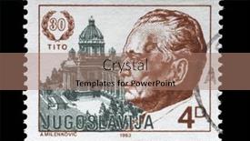  Presentation with election - Presentation theme with zagreb-croatia-june-14 background and a coral colored foreground