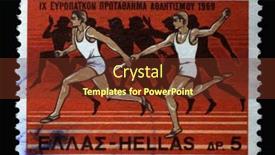  Presentation with ancient greece - Presentation theme enhanced with zagreb-croatia-june-25-2014 background and a tawny brown colored foreground