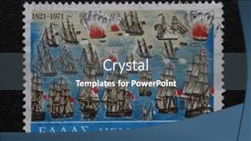  Presentation with aniversary - PPT theme enhanced with zagreb-croatia-june-25-2014 background and a  colored foreground