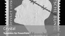  Presentation with memorial - Beautiful theme featuring zagreb-croatia-june-25-2014 backdrop and a gray colored foreground