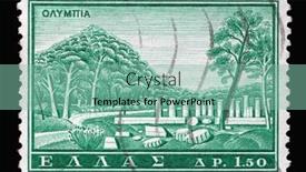  Presentation with ancient greek - Colorful slide set enhanced with zagreb-croatia-june-25-2014 backdrop and a seafoam green colored foreground