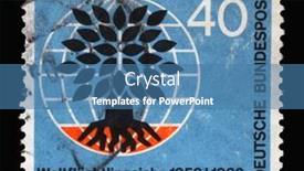  Presentation with refugee - Theme enhanced with zagreb-croatia-june-27-2014 background and a  colored foreground