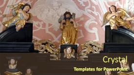  Presentation with jesus shepherd - Audience pleasing slide set consisting of zagreb-croatia-may-16-2013 backdrop and a tawny brown colored foreground