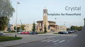  Presentation with virgin mary - Cool new slide deck with zagreb-croatia-october-17-2016 backdrop and a sky blue colored foreground