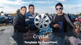  Presentation with flea - PPT theme having zagreb-croatia-october-20-2013 background and a tawny brown colored foreground