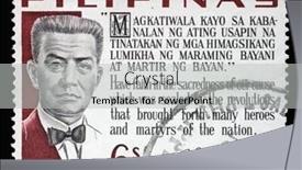  Presentation with philippines - Presentation theme with zagreb-croatia-september-18-2014 background and a light gray colored foreground