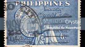  Presentation with manila - Presentation theme with zagreb-croatia-september-18-2014 background and a seafoam green colored foreground