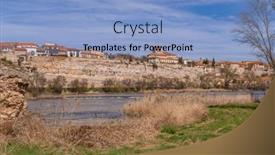  Presentation with old - Presentation theme featuring zamora-cathedral-old-town background and a light blue colored foreground