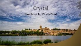  Presentation with important - Colorful slide deck enhanced with zamora-preserves-in-its-old backdrop and a light blue colored foreground