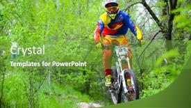  Presentation with trail competition - Presentation theme having zaporizhzhya-ukraine-may-03-2015 background and a seafoam green colored foreground