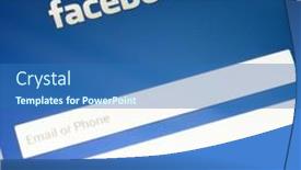  Presentation with facebook - Audience pleasing PPT theme consisting of zaporizhzhya-ukraine-november-07-2014 backdrop and a teal colored foreground