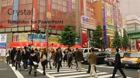  Presentation with electrical - Presentation with zebra-crossing-in-the-electrical background and a coral colored foreground