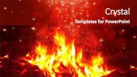  Presentation with christmas lights - Presentation enhanced with zel - christmas red bokeh lights background background and a crimson colored foreground