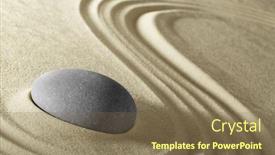  Presentation with spa meditation - Beautiful presentation theme featuring zen-background-for-meditation-traditional backdrop and a violet colored foreground