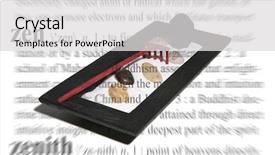  Presentation with zen - Audience pleasing presentation design consisting of zen garden backdrop and a light gray colored foreground