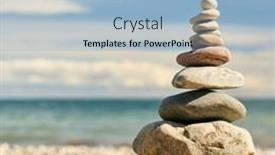  Presentation with buddhism - Cool new presentation design with zen-meditation-with-stack backdrop and a light blue colored foreground