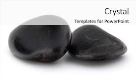  Presentation with spa concept stone - PPT theme consisting of zen pebbles stone spa and healthcare concept background and a white colored foreground