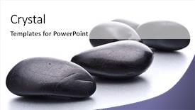  Presentation with spa concept stone - Slide set having pickle - pickling cucumbers pickling - hands background and a tawny brown colored foreground