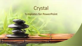  Presentation with zen stone - PPT theme having latin american flags - flag of guatemala guatemalan wrinkled background and a light gray colored foreground