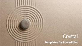  Presentation with zen - Presentation design with zen background and a coral colored foreground