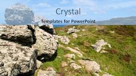  Presentation with head - Presentation theme having zennor-head-in-penwith-cornwall background and a light blue colored foreground