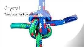  Presentation with connector - Cool new PPT theme with zepplin-bend-was-used backdrop and a white colored foreground