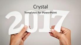  Presentation with chinese new year 2019 - PPT theme with zero one - young man holding some white background and a light gray colored foreground