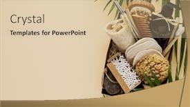  Presentation with waste - Amazing slides having zero-waste-beauty-body-care backdrop and a lemonade colored foreground