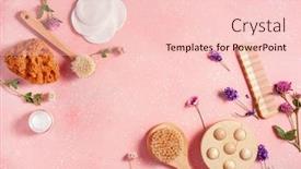  Presentation with waste treatment - Amazing presentation theme having zero-waste-eco-friendly-bath backdrop and a lemonade colored foreground