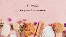  Presentation with eco friendly - Slides featuring zero-waste-eco-friendly-bath background and a lemonade colored foreground