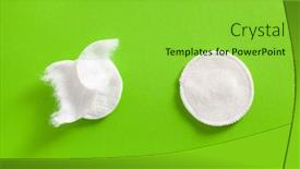  Presentation with eco friendly - Slide set consisting of zero-waste-eco-friendly-hygiene background and a yellow colored foreground