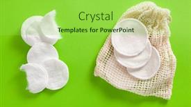  Presentation with eco friendly - Beautiful slide deck featuring zero-waste-eco-friendly-hygiene backdrop and a yellow colored foreground